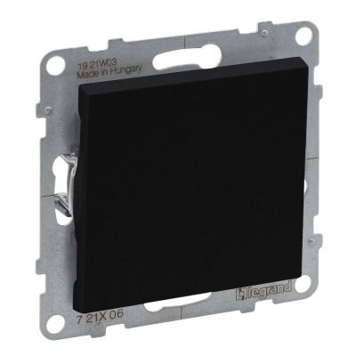Suno Łącznik Schodowy - 10 Ax - 250V - Zaciski Automatyczne Czarny 721406 LEGRAND (721406)